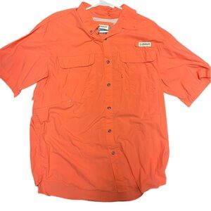Magellan Outdoors Men's Laguna Madre Solid Short Sleeve Fishing Shirt